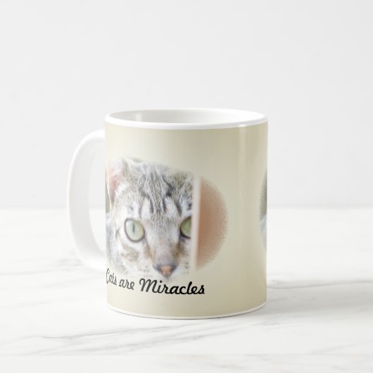 Tasse - Das Wunder der Katzen (Vorderseite Links)