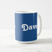 Tasse Dave (VorderseiteRechts)