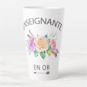 Tasse de café enseignante en or (Vorderseite)