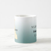Tasse - Delaware Staat Map mit City (Mittel)