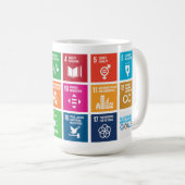 TASSE der 17 Nachhaltigen Entwicklungsziele der UN (VorderseiteRechts)