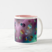 Tasse der 3-dimensionalen Schwimmkreise (VorderseiteRechts)