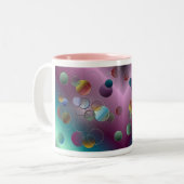 Tasse der 3-dimensionalen Schwimmkreise (Vorderseite Links)