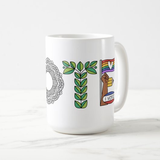 TASSE DER ABSTIMMUNG (VorderseiteRechts)