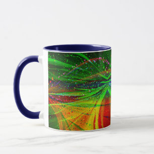Tasse der abstrakten Astronomischen Keramik