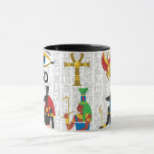 Tasse der ägyptischen Symbole (Zentrum)