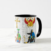 Tasse der ägyptischen Symbole (VorderseiteRechts)