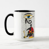 Tasse der ägyptischen Symbole (Links)