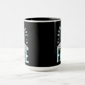 Tasse der Alien im Weltraum (Zentrum)