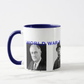 Tasse der alliierten Führer des Zweiten Weltkriegs (Links)