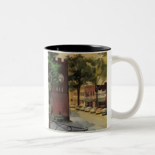 TASSE, DER ALTE HUDSON ZWEIFARBIGE TASSE