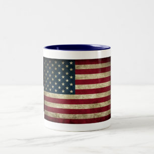 Tasse der amerikanischen Flagge