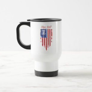 Tasse der amerikanischen Flagge