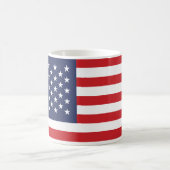 Tasse der amerikanischen Flagge (Mittel)