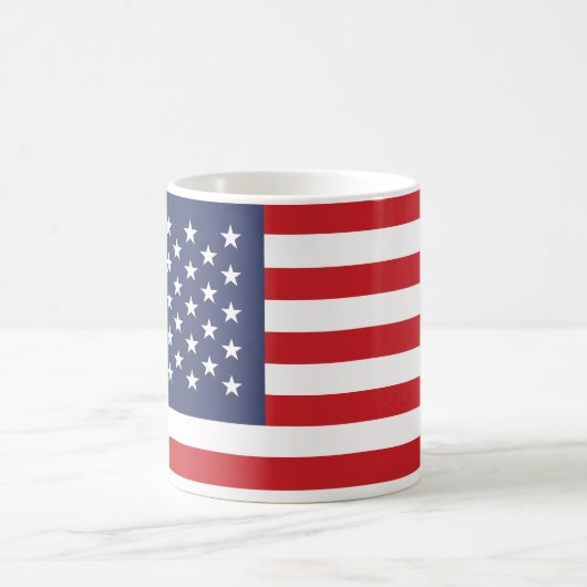 Tasse der amerikanischen Flagge (Mittel)