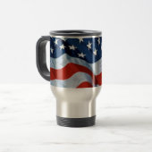 Tasse der amerikanischen Flagge (Vorderseite Links)