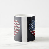 Tasse der amerikanischen Flagge (Mittel)