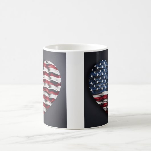 Tasse der amerikanischen Flagge (Mittel)