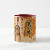 Tasse der amerikanischen Impressionen (Zentrum)