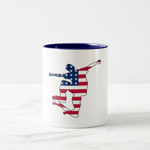 Tasse der amerikanischen Skateboarder