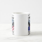 Tasse der Amtseinführung 45. 47. Präsident Donald (Mittel)