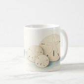Tasse der Aquarell-Muschel - Stilvolle Küsten (VorderseiteRechts)