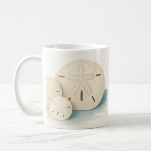 Tasse der Aquarell-Muschel - Stilvolle Küsten