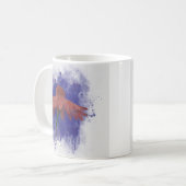 Tasse der Aquarellfarben (Vorderseite Links)