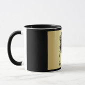 Tasse der Artistischen Schwarz/Gold Horse Lovin (Links)