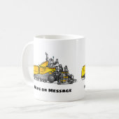 Tasse der Asphaltpflaster, Tasse des Baugewerbes, (Vorderseite Links)