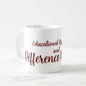 Tasse der Assistenzkraft für die Affirmation (Vorderseite Links)