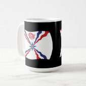 Tasse der assyrischen Nationalflagge (Vorderseite Links)