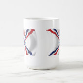Tasse der assyrischen Nationalflagge (Mittel)