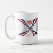 Tasse der assyrischen Nationalflagge (Links)