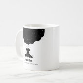 Tasse der Atemmedizin - Starry Night Zen (Vorderseite Links)