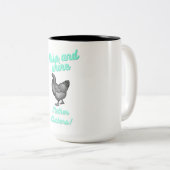 Tasse der Aufstiegs- und Shine-Mutterkuckers (VorderseiteRechts)