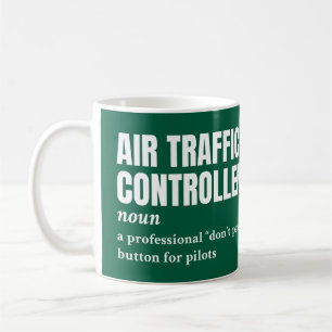 Tasse der Auftragsdefinition für den Fluglotsen