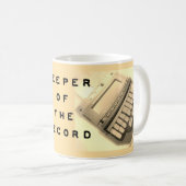 Tasse der Aufzeichnungen (VorderseiteRechts)