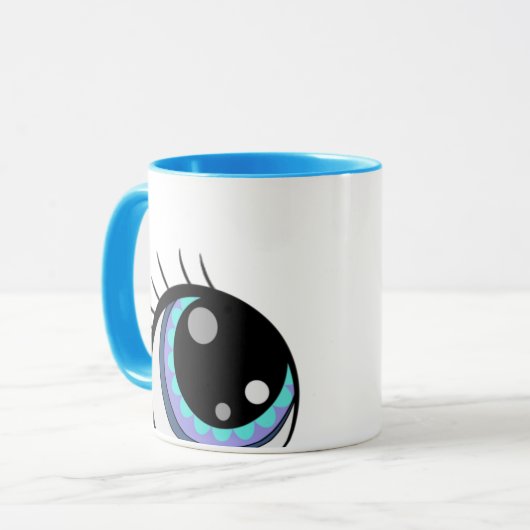 Tasse der Augen (Vorderseite Links)