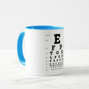 Tasse der Augen