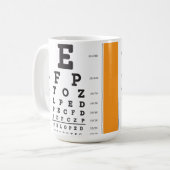 Tasse der Augendiagramme (Vorderseite Links)