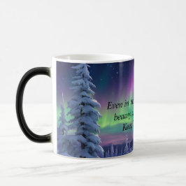 Tasse der Aurora Borealis Magic Reveal - Eine Nach