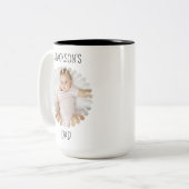 Tasse der BabyGesicht, individuelles Foto für Kind (Vorderseite Links)