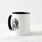 Tasse der Babynahrung für Opa (Vorderseite Links)