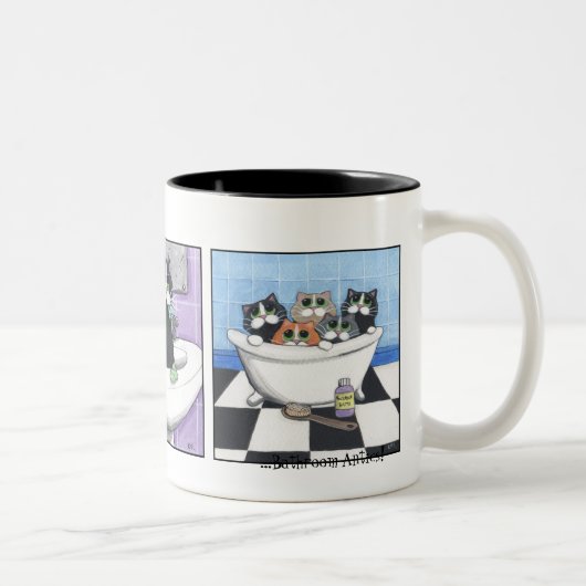 Tasse der Badezimmer-Mätzchen-#1 (Rechts)