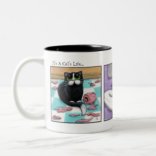 Tasse der Badezimmer-Mätzchen-#1 (Links)