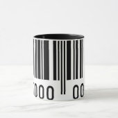 Tasse der Barcode-Keramik (Zentrum)