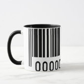 Tasse der Barcode-Keramik (Links)