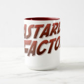 Tasse der Bastard Factory-Logos - Rot (Zentrum)