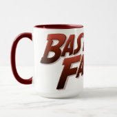 Tasse der Bastard Factory-Logos - Rot (Links)
